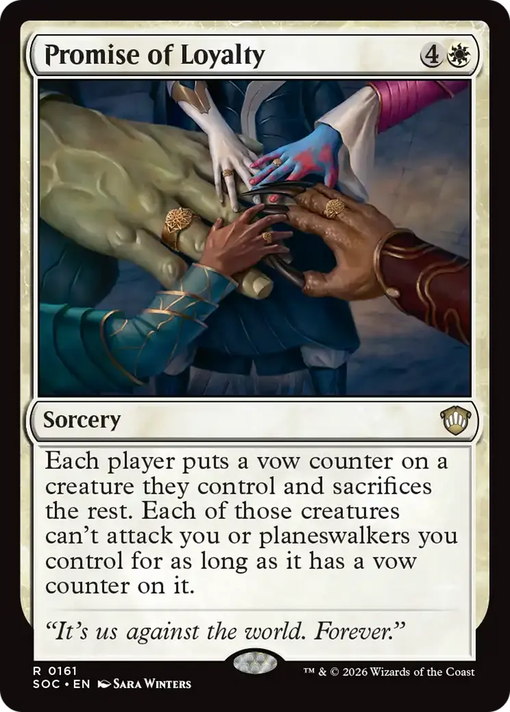 Promise Of Loyalty [Secrets Of Strixhaven Commander] 1