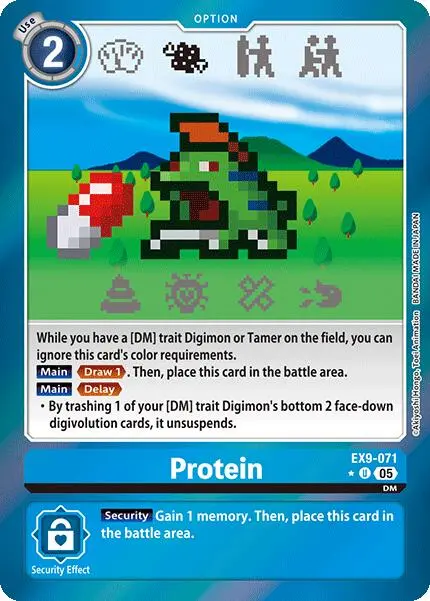 Protein [Ex9-071] (Limited Foil) [Versus Monsters] 1