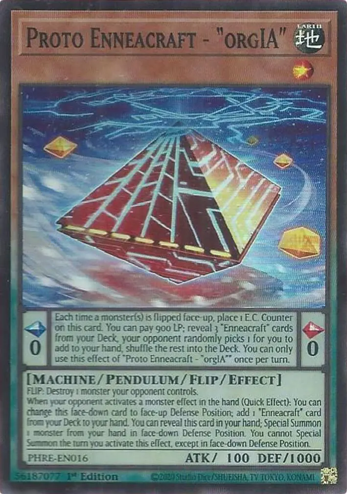 Proto Enneacraft - "Orgia" (Super Rare) [Phre-En016] Super Rare 1