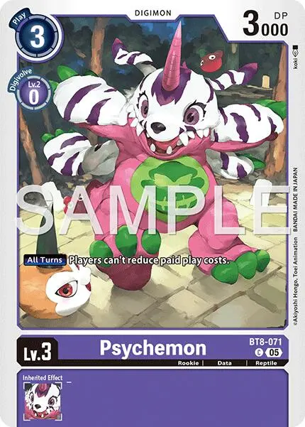 Psychemon [Bt8-071] (Foil Reprint) [Advanced Booster Digimon Generation] 1
