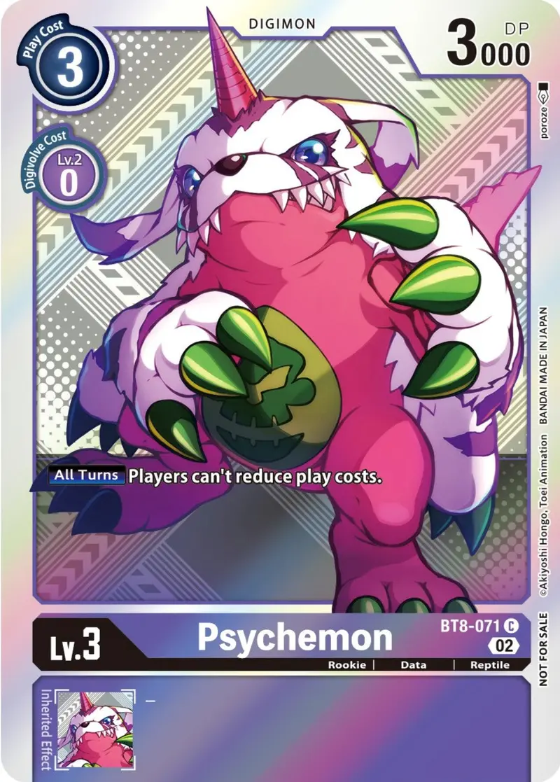 Psychemon [Bt8-071] (Versus Royal Knight Booster Pre-Release Pack) [New Awakening Promos] 1