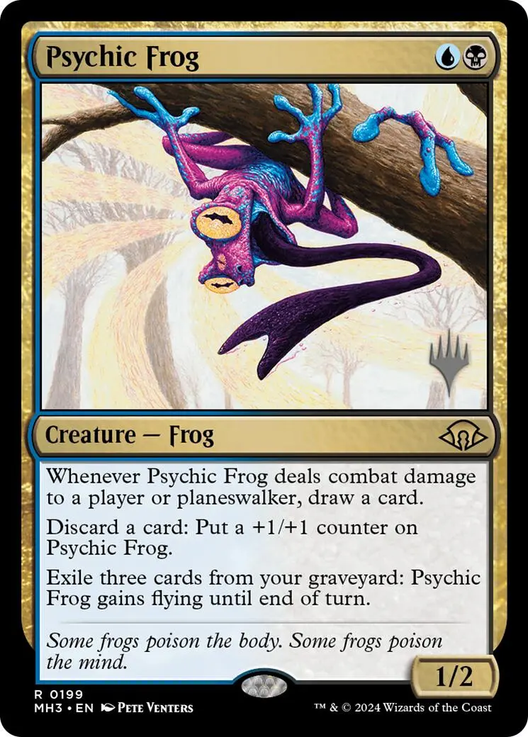 Psychic Frog (Promo Pack) [Edge Of Eternities Promo Pack] 1