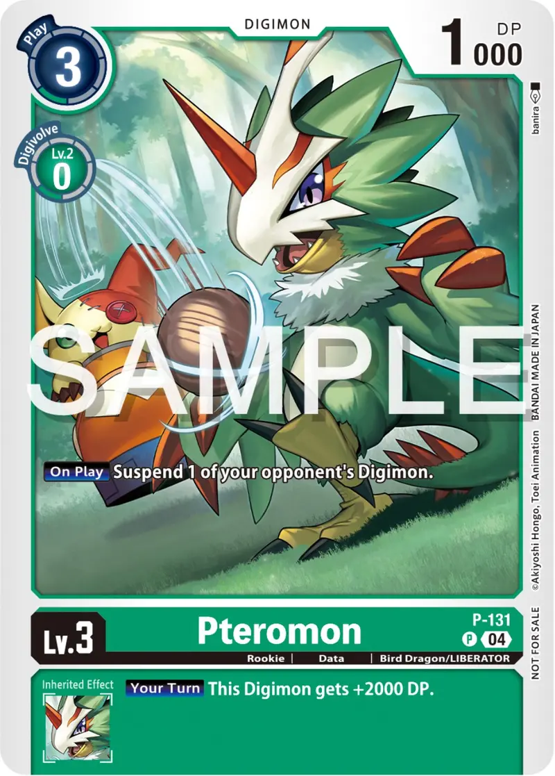 Pteromon [P-131] (Digimon Liberator Promotion Pack) [Promotional Cards] 1