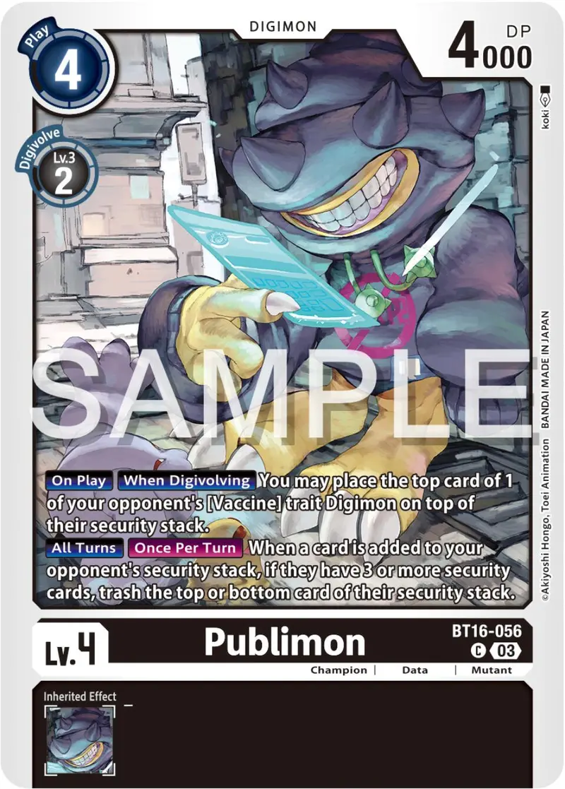 Publimon [Bt16-056] [Beginning Observer] 1