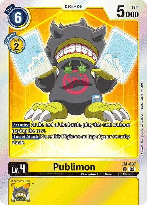 Publimon [Lm-007] (English Exclusive) [Exceed Apocalypse] 1