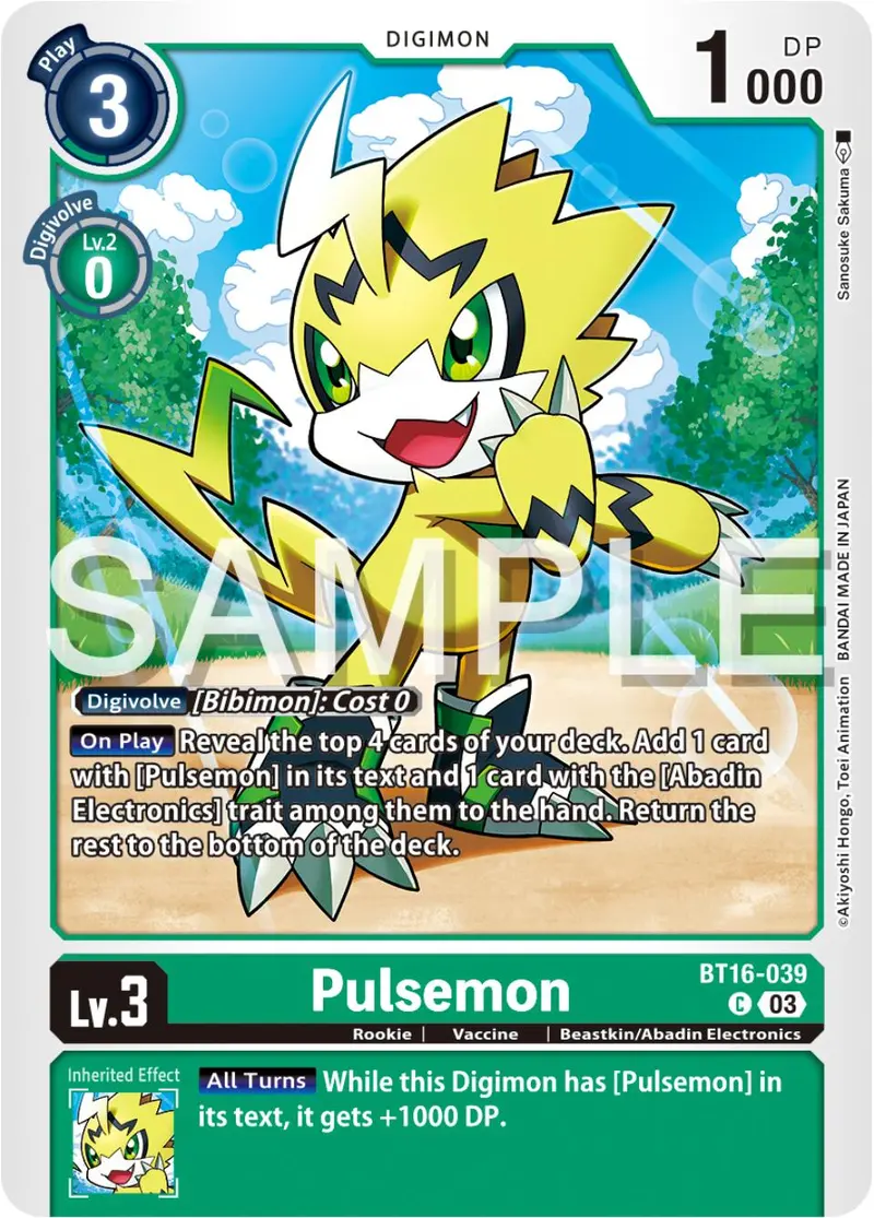 Pulsemon [Bt16-039] [Beginning Observer] 1