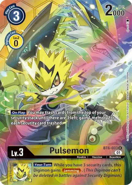 Pulsemon [Bt6-033] (Alternate Art) [Double Diamond] 1