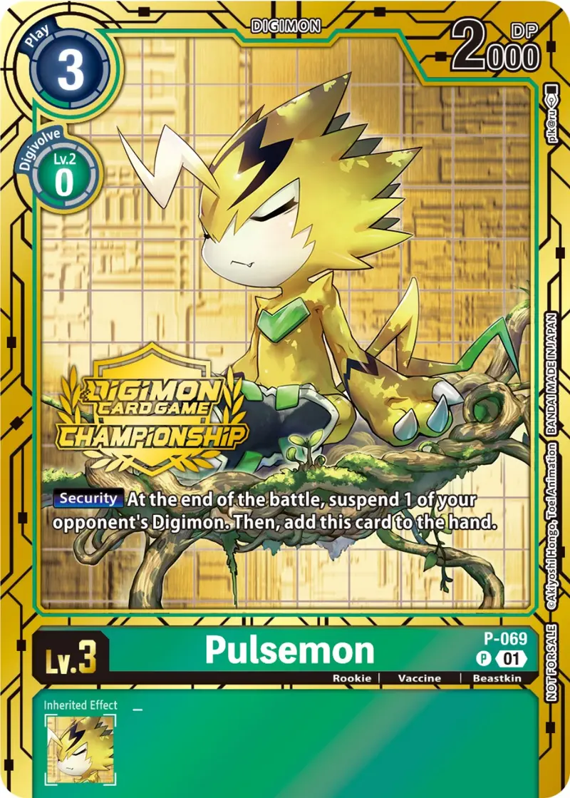 Pulsemon [P-069] (Championship 2023 Gold Card Set) [Promotional Cards] 1