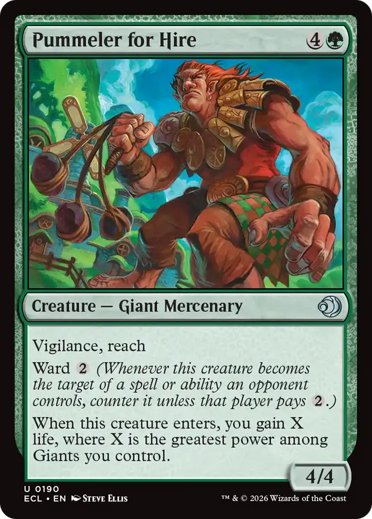 Pummeler For Hire [Lorwyn Eclipsed] 1