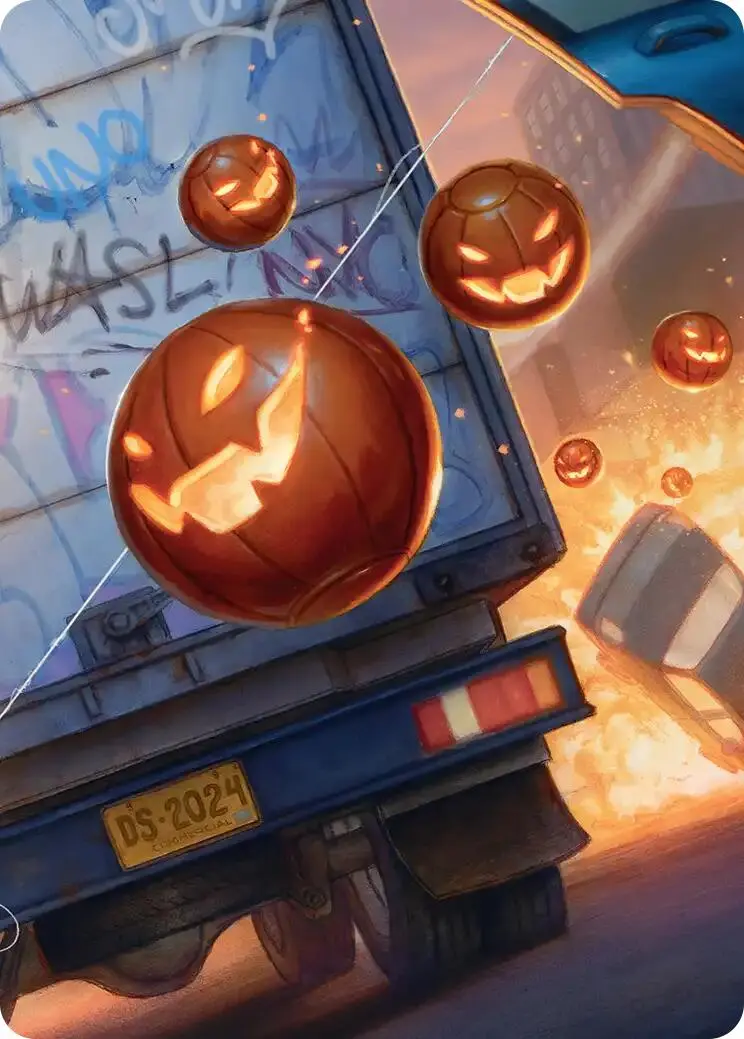 Pumpkin Bombs Art Card [Marvel's Spider-Man Art Series] 1