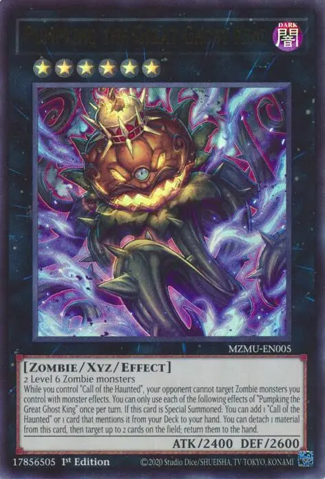 Pumpking The Great Ghost King [Mzmu-En005] Ultra Rare 1