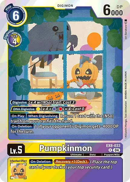 Pumpkinmon [Ex8-033] [Chain Of Liberation] 1