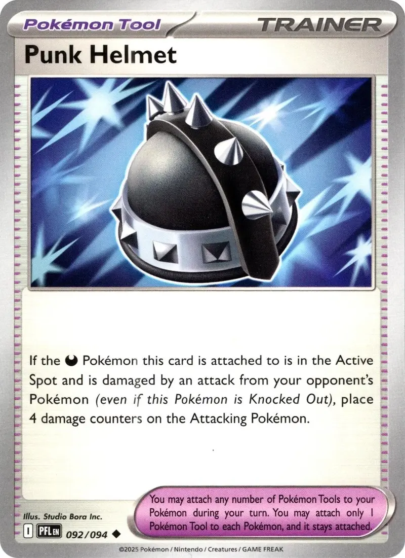 Punk Helmet (092/094) [Mega Evolution: Phantasmal Flames] 1