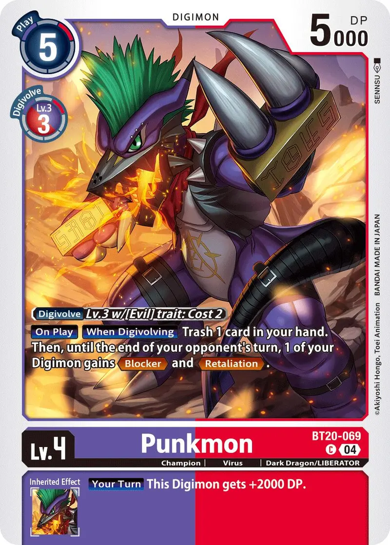 Punkmon [Bt20-069] [Release Special Booster Ver.2.5] 1