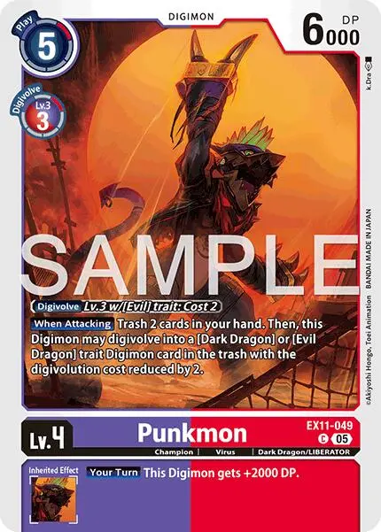 Punkmon [Ex11-049] [Dawn Of Liberator] 1