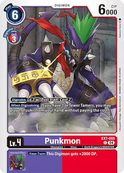 Punkmon [Ex7-055] [Digimon Liberator] 1