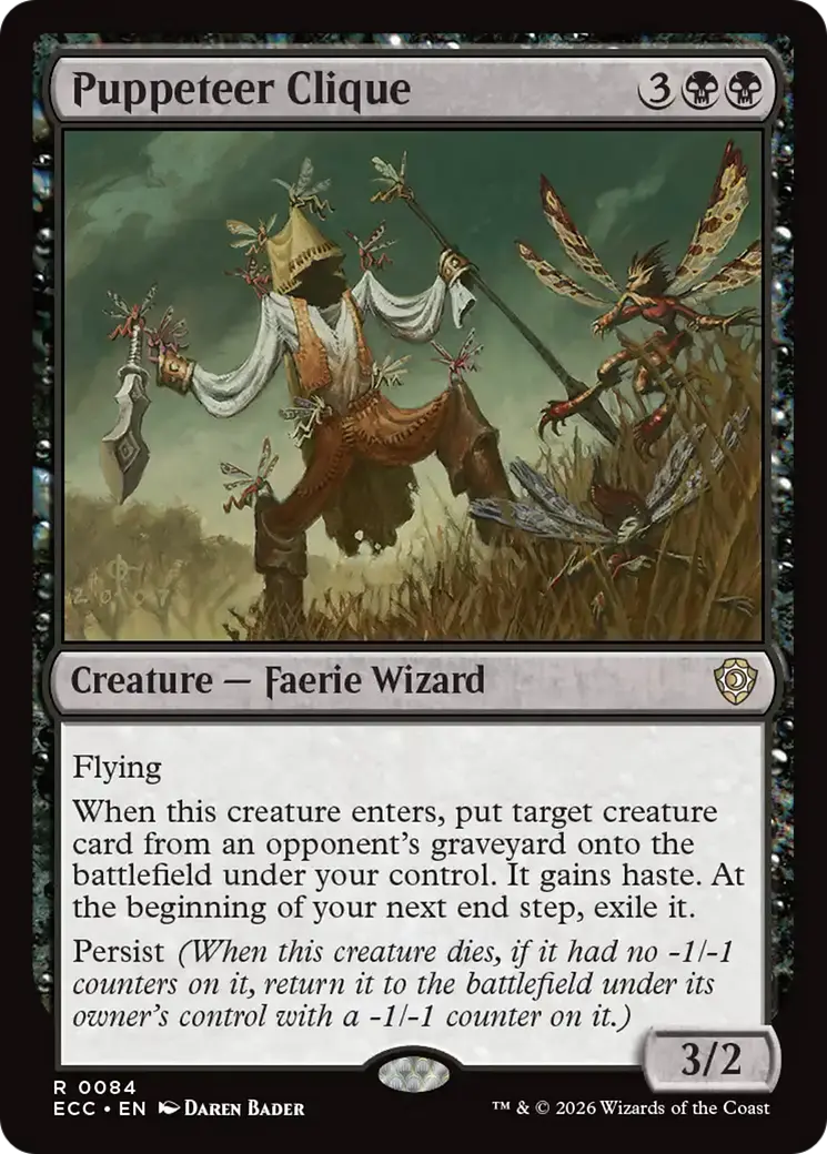 Puppeteer Clique [Lorwyn Eclipsed Commander] 1