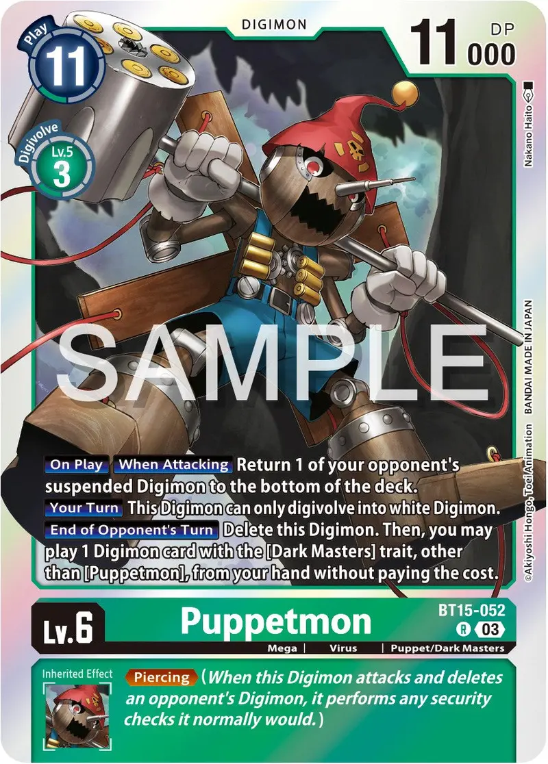 Puppetmon [Bt15-052] [Exceed Apocalypse] 1