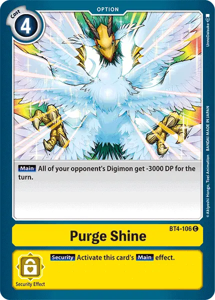 Purge Shine [Bt4-106] [Great Legend] 1