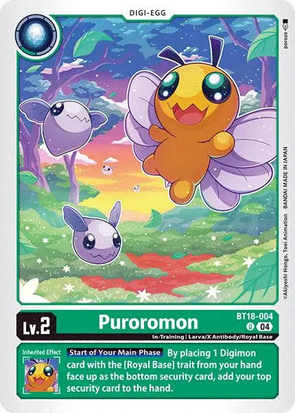 Puroromon [Bt18-004] [Release Special Booster Ver.2.0] 1