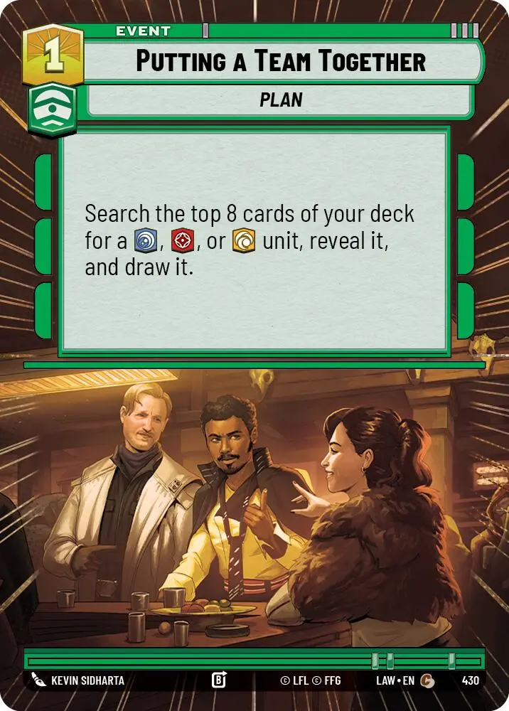 Putting A Team Together (430) (Hyperspace) (430) [A Lawless Time] 1