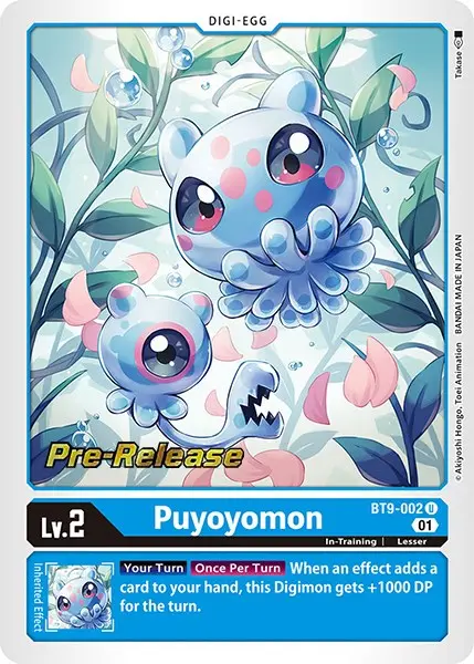 Puyoyomon [Bt9-002] [X Record Pre-Release Promos] 1