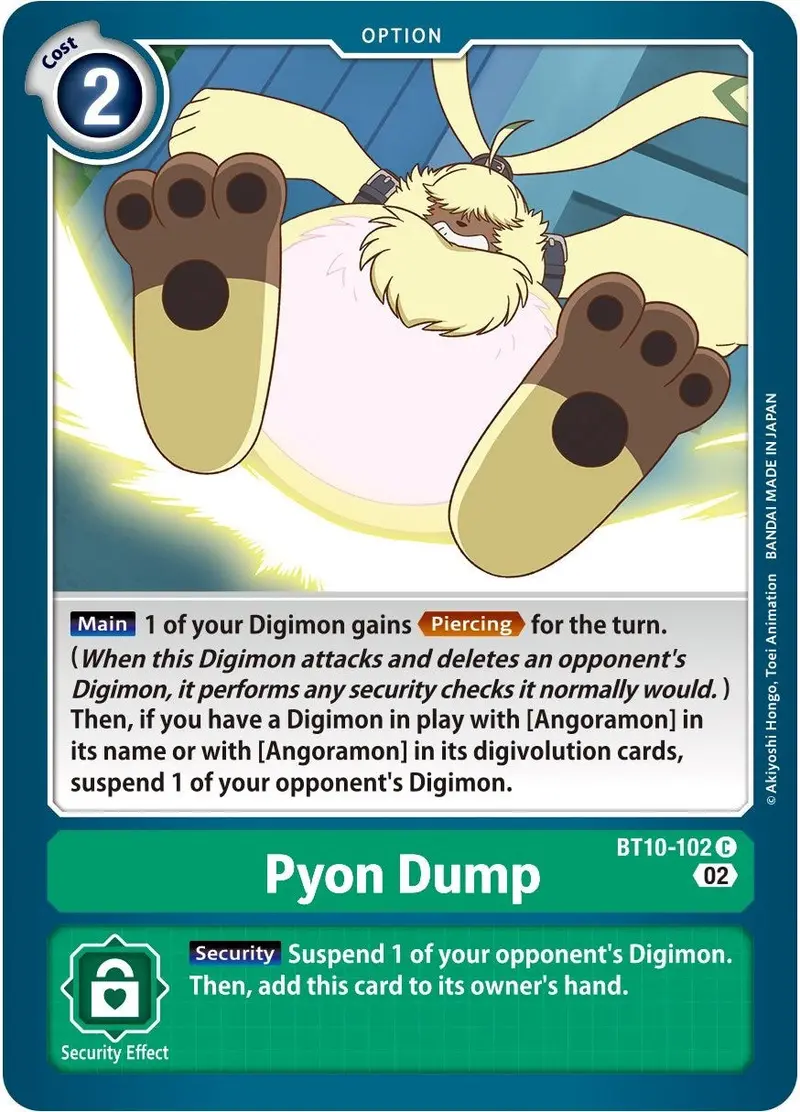 Pyon Dump [Bt10-102] [Xros Encounter] 1