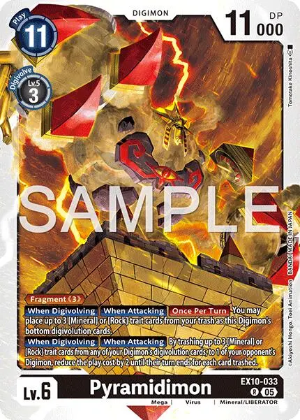 Pyramidimon [Ex10-033] [Sinister Order] 1