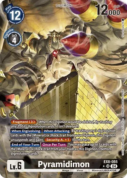 Pyramidimon [Ex8-055] (Alternate Art) [Chain Of Liberation] 1