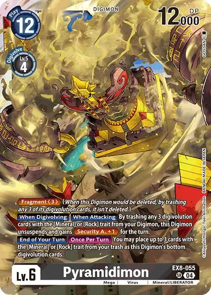 Pyramidimon [Ex8-055] [Chain Of Liberation] 1