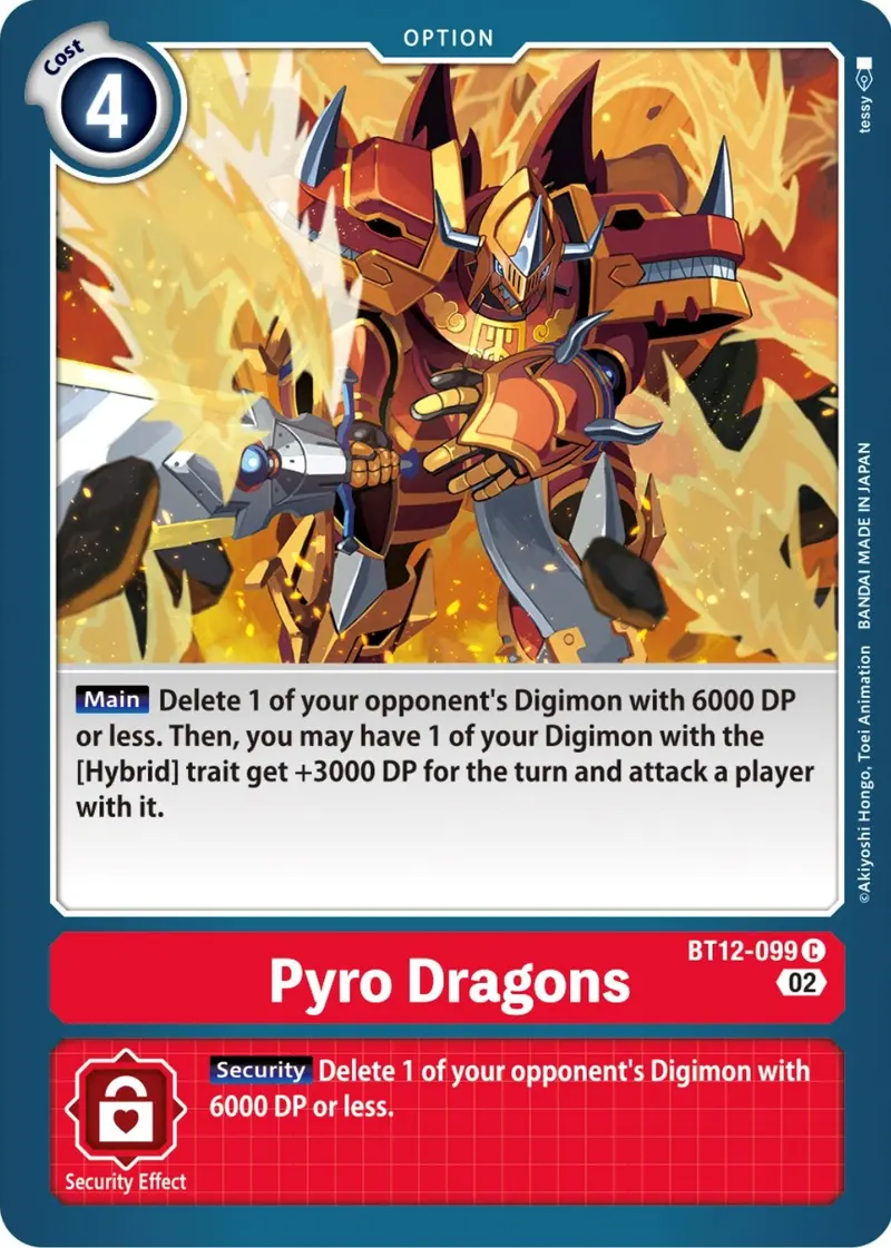 Pyro Dragons [Bt12-099] [Across Time] 1