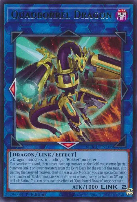 Quadborrel Dragon [Mzmu-En108] Rare 1