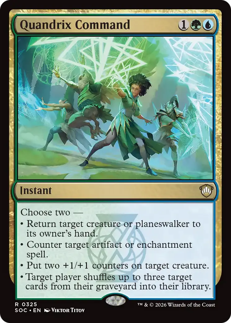 Quandrix Command [Secrets Of Strixhaven Commander] 1