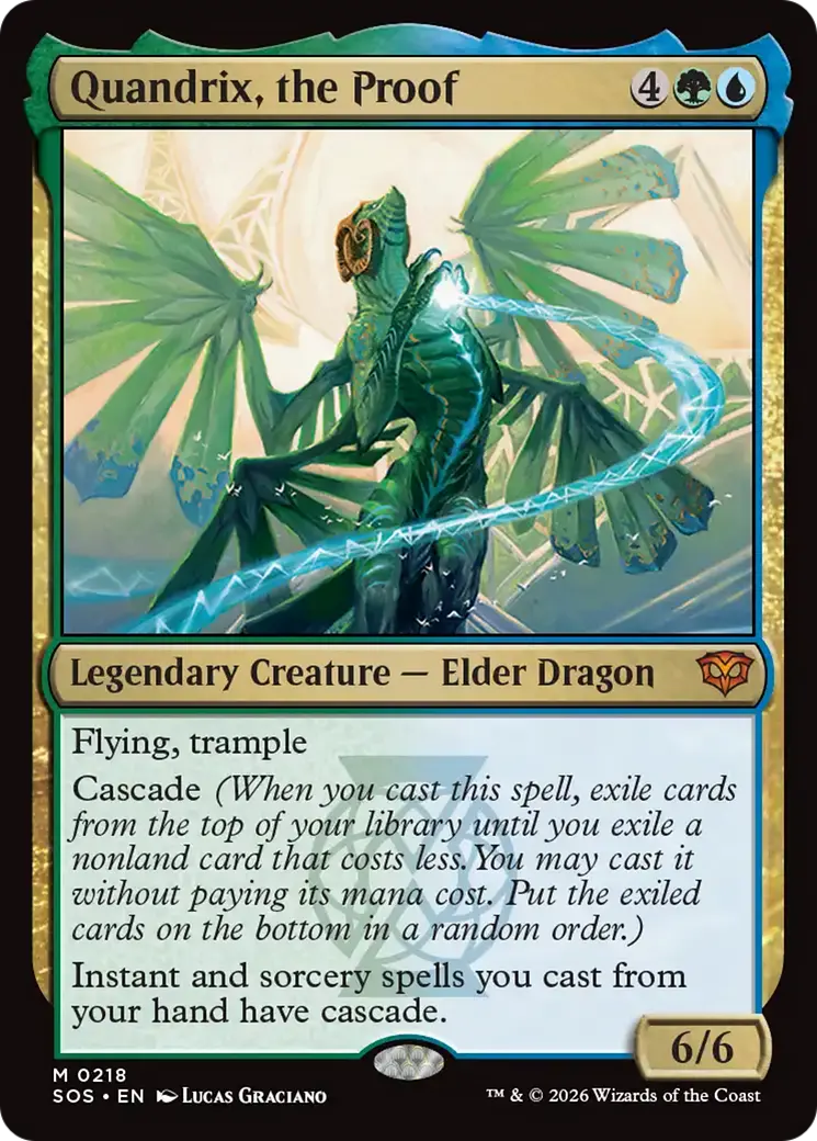 Quandrix, The Proof [Secrets Of Strixhaven] 1