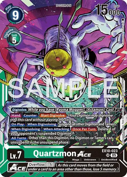 Quartzmon Ace [Ex10-023] [Sinister Order] 1