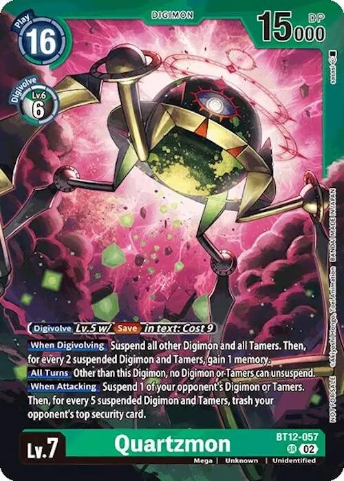 Quartzmon [Bt12-057] (Event Pack 7) [Across Time] 1