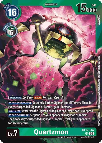 Quartzmon [Bt12-057] (Special Event Pack 2025) [Across Time Promos] 1