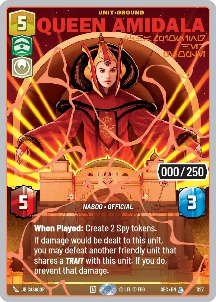 Queen Amidala - Championing Her People (1127) (Serialized) (Rose Gold) (1127) [Secrets Of Power] 1