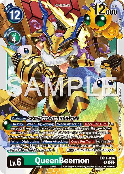 Queenbeemon [Ex11-034] [Dawn Of Liberator] 1
