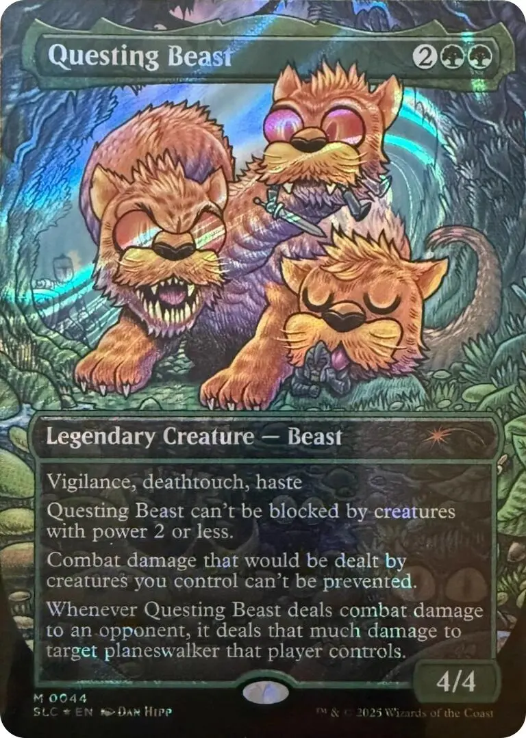 Questing Beast (Halo Foil) [Secret Lair Countdown Kit] 1