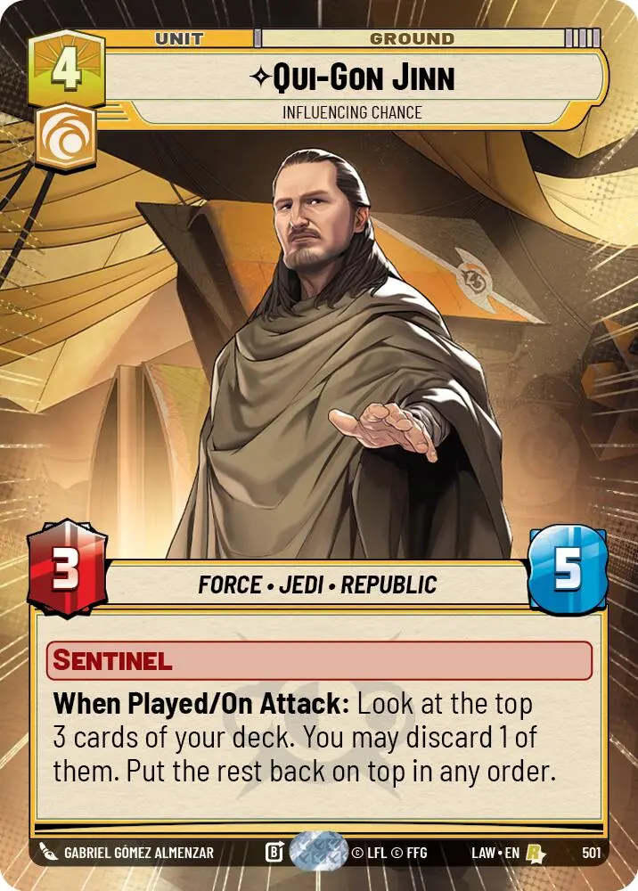 Qui-Gon Jinn - Influencing Chance (501) (Hyperspace) (501) [A Lawless Time] 1