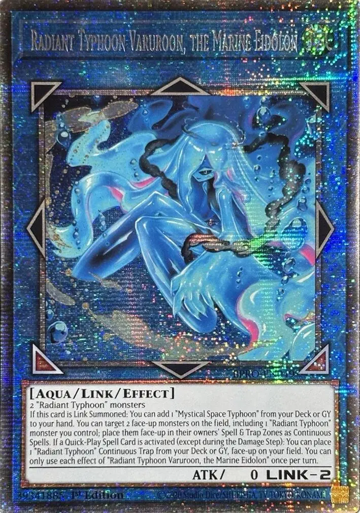 Radiant Typhoon Varuroon, The Marine Eidolon [Bpro-En049] Starlight Rare 1