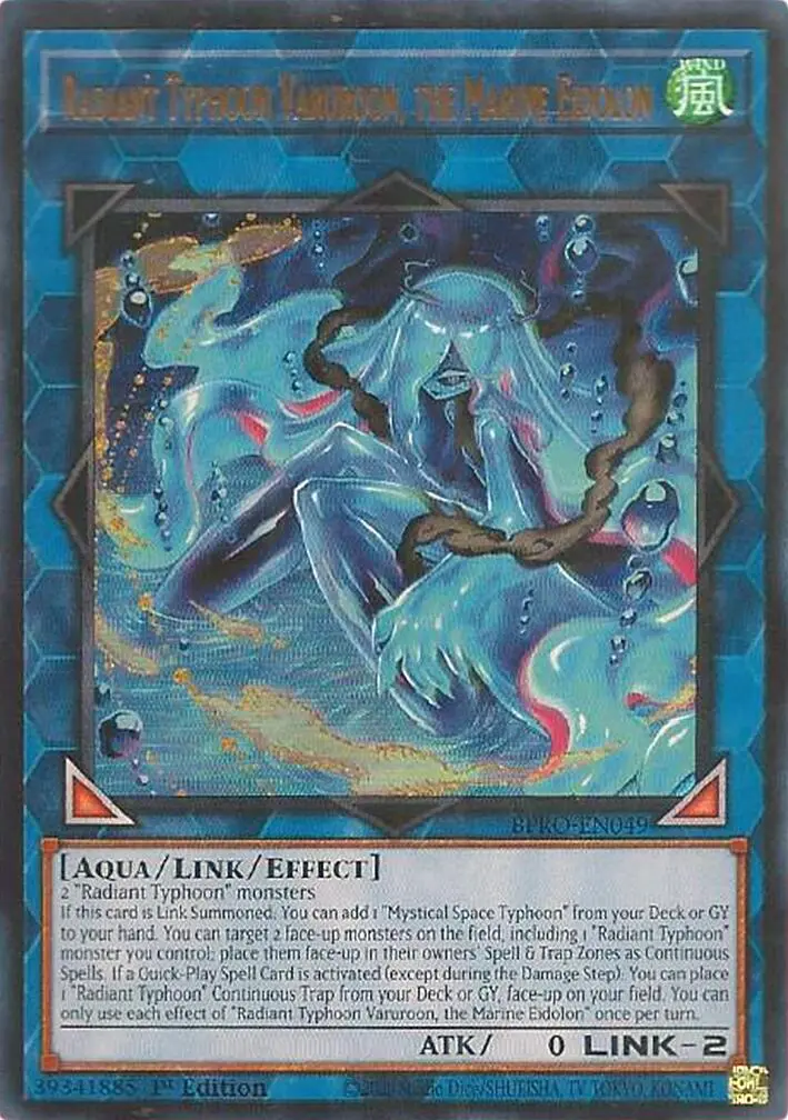 Radiant Typhoon Varuroon, The Marine Eidolon [Bpro-En049] Ultra Rare 1