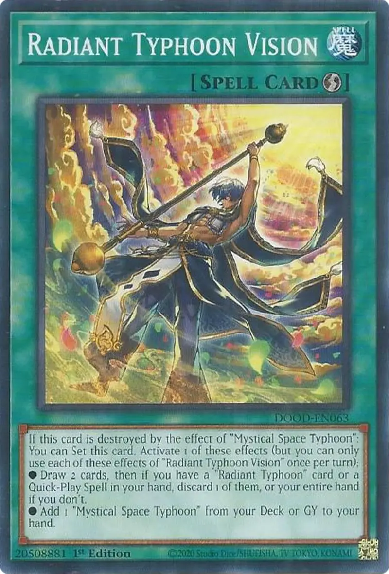 Radiant Typhoon Vision [Dood-En063] Common 1