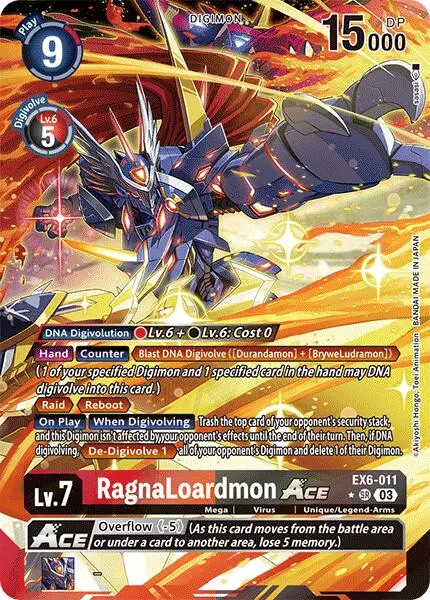 Ragnaloardmon Ace [Ex6-011] (Alternate Art) [Infernal Ascension] 1