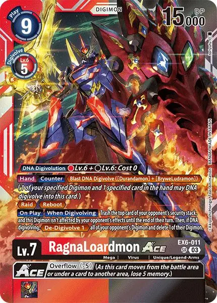 Ragnaloardmon Ace [Ex6-011] [Infernal Ascension] 1