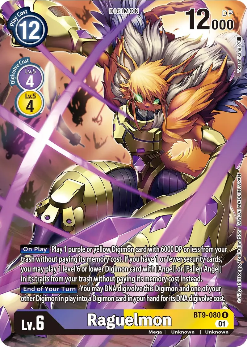 Raguelmon [Bt9-080] (Alternate Art) [X Record] 1