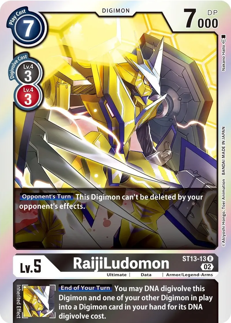 Raijiludomon [St13-13] [Starter Deck: Ragnaloardmon] 1