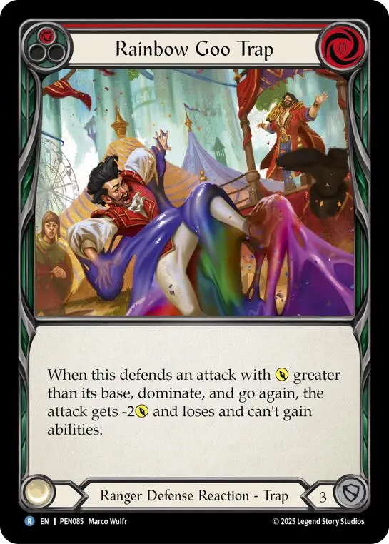 Rainbow Goo Trap (Red) (Regular) [Pen085] (Compendium Of Rathe) 1
