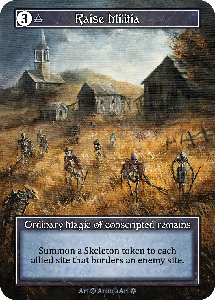 Raise Militia (Foil) [Gothic] 1